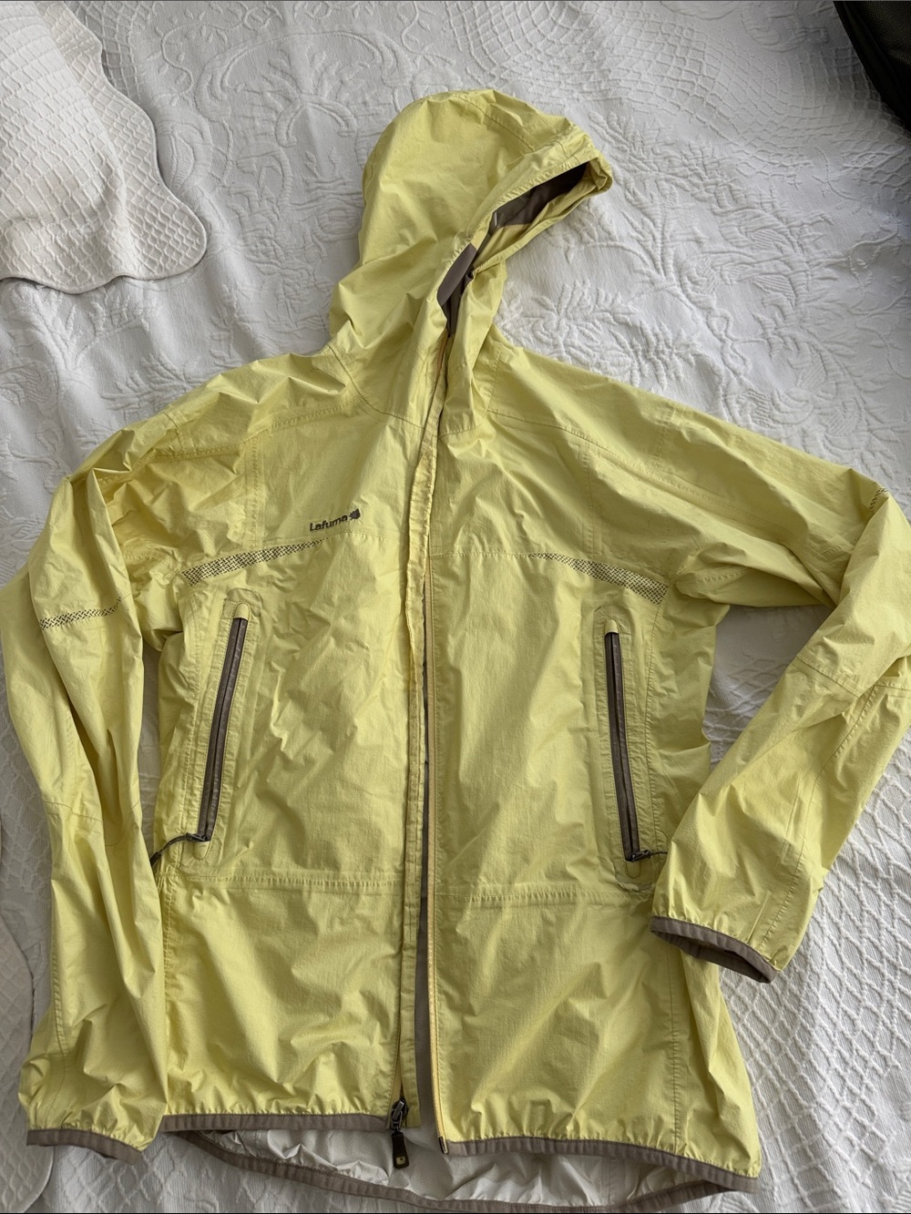 Laduma Light Yellow Rain Jacket